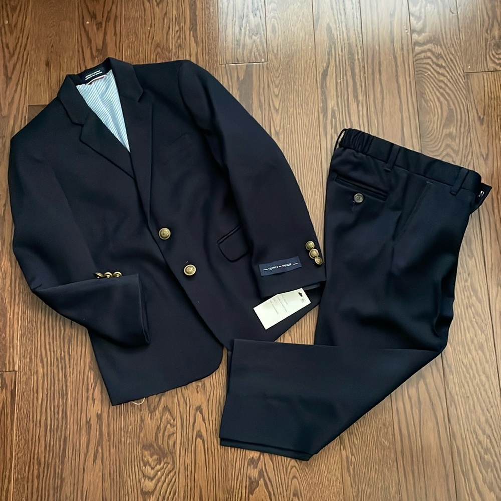 Tommy Hilfiger Boy’s Suit Navy Size 7